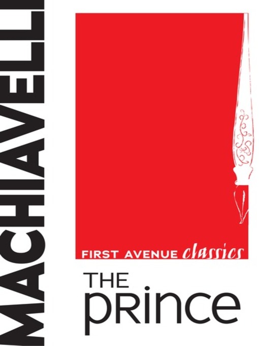 Title details for The Prince by Niccolò Machiavelli - Available